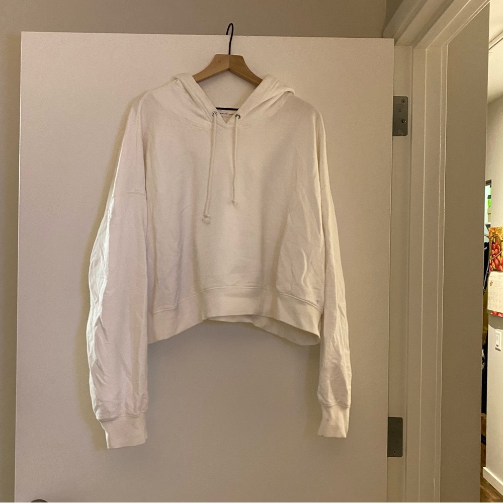 Good American cropped hoodie